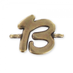 Separatore cifra 15x21 mm bronzo x1