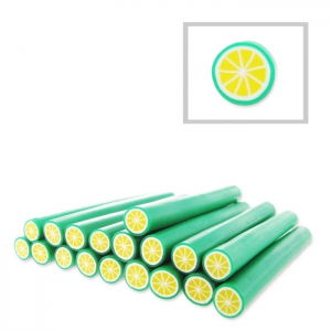 Canna Argilla polimerica 5x50 mm lime