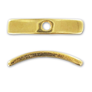 Separatore arco di cerchio 19 mm Dorato con oro fino x4