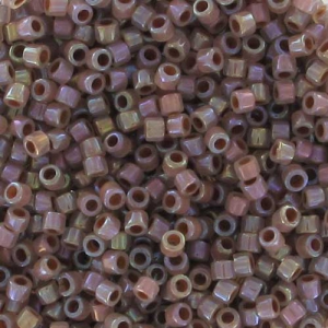 Miyuki Delica 11/0 DB1749 - Opal AB Lined Cocoa