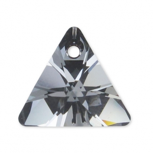 Pendente Triangolo PureCrystal 6628 16 mm Crystal Silver Night