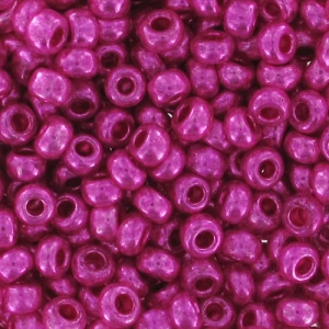 Perle Preciosa 9/0 2,5 mm - Fucsia metallizzato x20gr