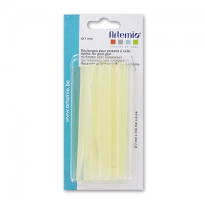 Pistola colla a caldo : ricarica x12