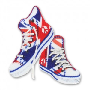 Stemma termoadesivo Scarpa da basket mm. 65 Fashion x1