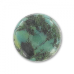 Cabochon tondo mm. 10 Turchese naturale x1