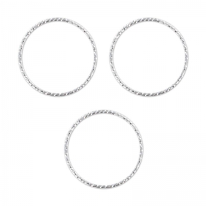 Anelli lavorati mm.10 Argento 925 x10