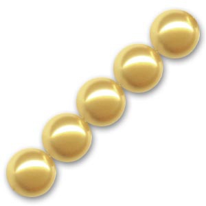 Perlina PureCrystal 5811 mm. 16 Gold Pearl x1