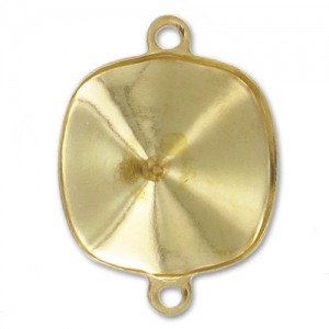 Castone da incollare PureCrystal 4470 mm. 12 2 anellini dorato x1