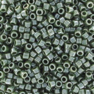Miyuki Delica 11/0 DB1566  - Opaque Avocado Luster