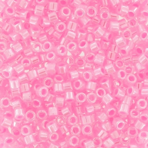 Miyuki Delica 11/0 DB0245 - Cotton Candy Pink Ceylon x8g
