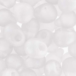 Mini-gocce Miyuki mm. 3.4 DP131FR - Tr Crystal Mat AB x8g