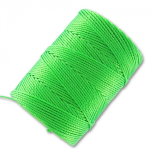 Filo C-Lon Beading Cord 0,50 mm Neon Green x84m