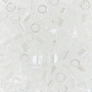 Miyuki Delica 8/0 Hex Cut DBLC0050 - Luster Crystal