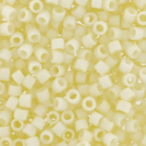 Miyuki Delica 11/0 DB1511 - Mat Opaque Pale Yellow