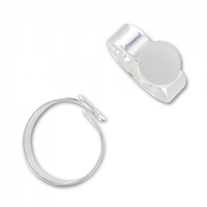 Anello da attadare 10 mm argentato x1