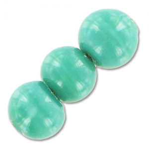 Tonde mm. 6 Green Turquoise x15