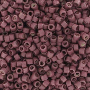 Miyuki Delica 11/0 DB1167 - Mat Galvanized Berry