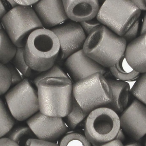 Miyuki Delica 8/0 DBL0321 - Mat Metallic Dark Nickel Silver