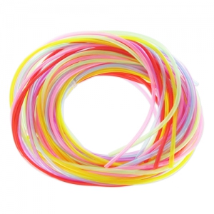 Set di fili scoubidou madreperlati x12