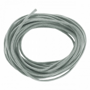 Filo di cotone cerato mm. 2 Grey x m. 5
