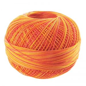 Filo cotone Lizbeth taglia 40 - Orange Crush n°183 x274m