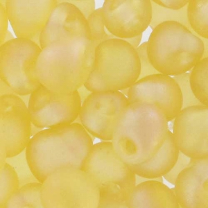 Mini-gocce Miyuki mm. 3.4 DP132FR - Tr Light Topaz Mat AB x8g