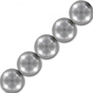 Perline PureCrystal 5810 mm. 10 Grey Pearl x5