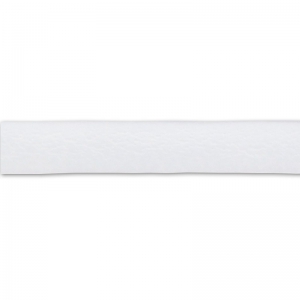 Laccetto cuoio rigenerato doppio lato mm. 3 Bianco xm.1