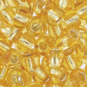 Rocaille Miyuki 8/0 3 - Topaz Silverline