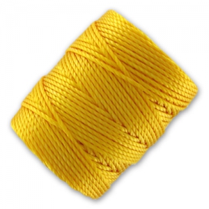 Filo C-Lon Tex 400 Bead Cord mm. 0,90 Golden Yellow x m. 35