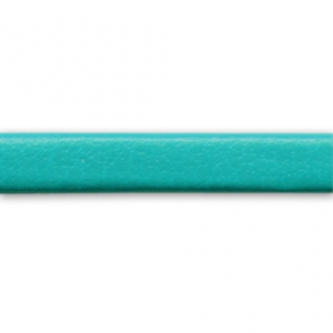Laccetto cuoio rigenerato doppio lato mm. 3 Turchese xm.1