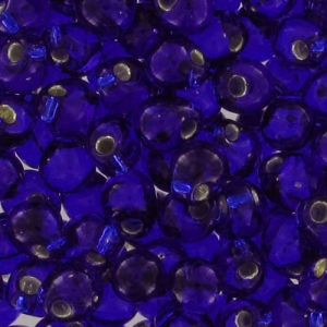 Mini-gocce Miyuki mm. 3.4 DP28-0020 - Silver Lined Cobalt x8g