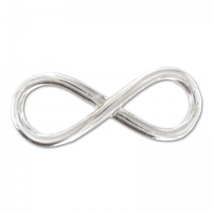 Intercalare infini Argento 925 mm. 25 x1