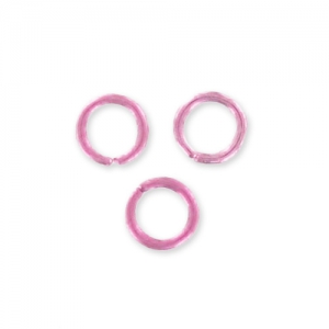 Anellini aperti Alluminio mm. 5x0.8 Light Rose x100