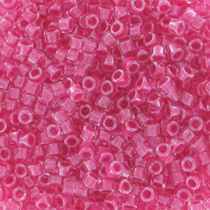 Miyuki Delica 11/0 DB0914 - Crystal Lined Spkl Rose