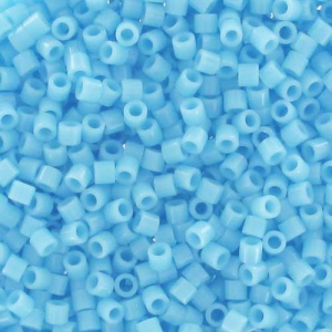 Miyuki Delica 15/0 DBS0725 -  Opaque Turquoise Blue x5g
