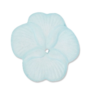 Fiori Orchidée 22 mm Indian Sapphire Frosted