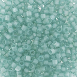Miyuki Delica 11/0 DB0385 - Mat Sea Glass Green Luster