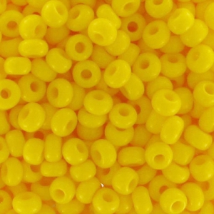 Perla Preciosa 11/0 2 mm - Giallo opaco x 20 g