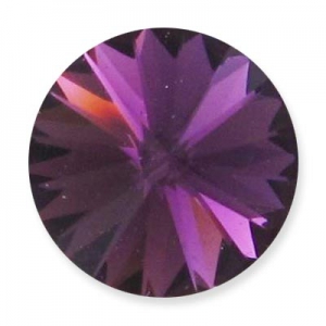 Cabochon PureCrystal 1122 Rivoli mm. 6 Amethyst x1
