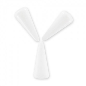 Spikes 5x13 mm Chalkwhite x8