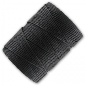 Filo C-Lon Beading Cord 0,50 mm Charcoal x84m
