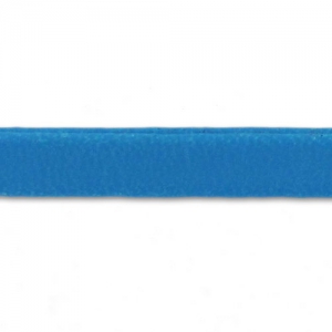 Pizzo sintetico doppio - 5 mm Turchese x 1m