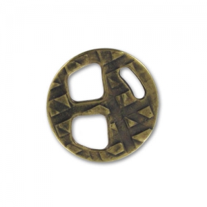 Chiusura intercalare 18mm per lacetto 5mm bronzo x1