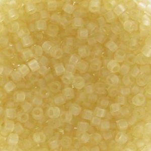 Miyuki Delica 11/0 DB0382 - Mat Transparent Pale Topaz Luster