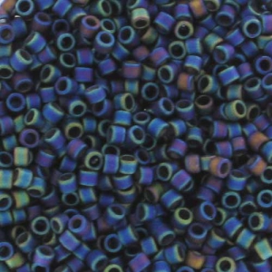 Miyuki Delica 11/0 DB0871 - Mat Black AB