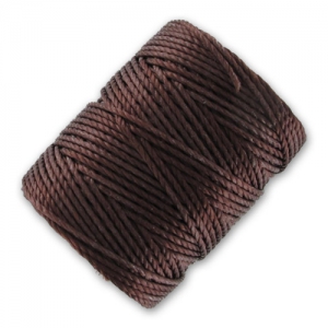 Filo C-Lon Tex 400 Bead Cord mm. 0,90 Brown x m. 35