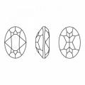 Cabochon PureCrystal 4120 ovale mm. 14x10 Crystal Golden Shadow