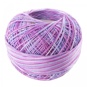 Filo cotone Lizbeth taglia 40 Grape Splash n°165 x274m