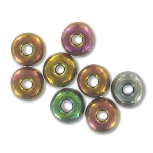 Perla Preciosa 6/0 4 mm - Gold Iris x20 g